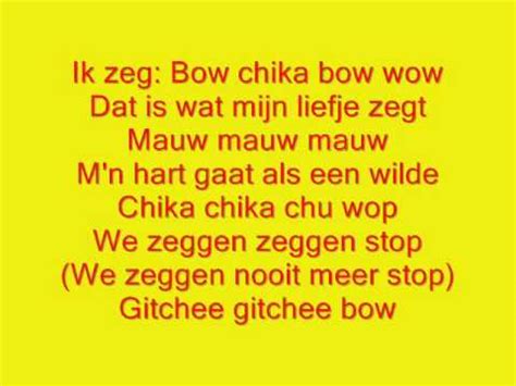 gitchee bow chika lyrics.